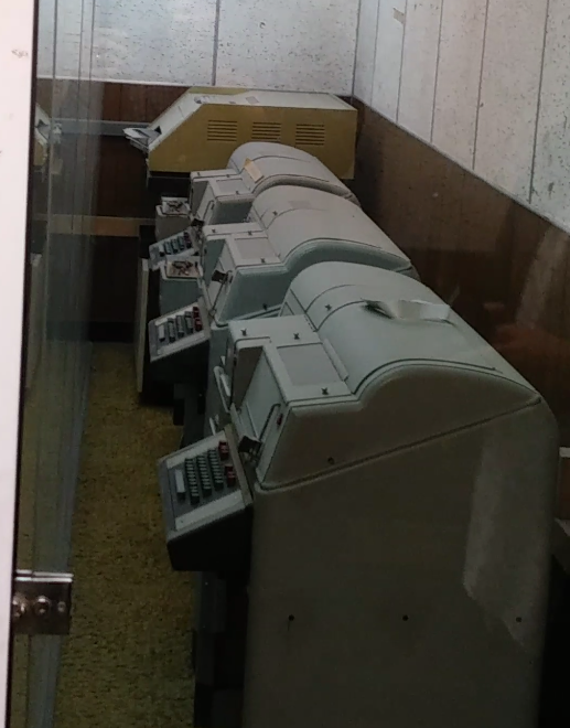<p>Tour guides claimed these devices were encryption machines for information gathered throughout the Middle East and the former Soviet Union. </p>