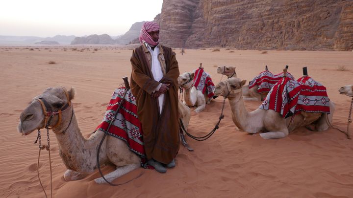 Bedouins’ backyard—In Wadi Rum, the way of life and food preparation reflect nomadic traditions.