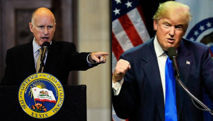 While President Donald Trump is off on a long and frankly dangerous tour of Asia, California Governor Jerry Brown is engaged