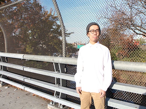 <p><strong>He came to America as a student.</strong></p>