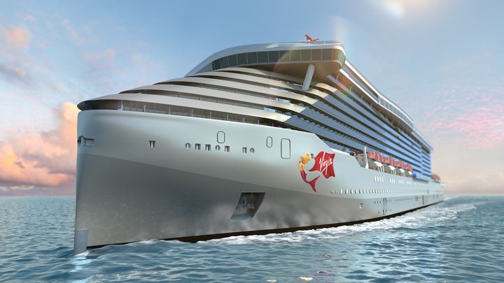 Rendering of Virgin’s mega cruise ship coming soon.