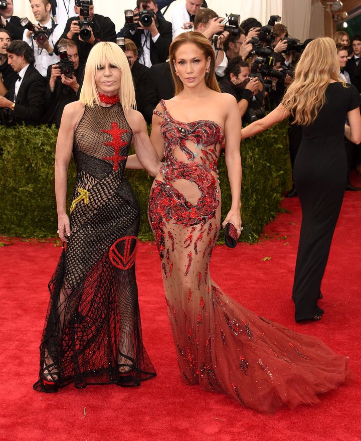 When you attend the Met Gala with Donatella, you wear Versace.