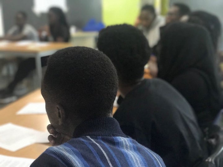 <p>During one of CampBuni’s sessions</p>