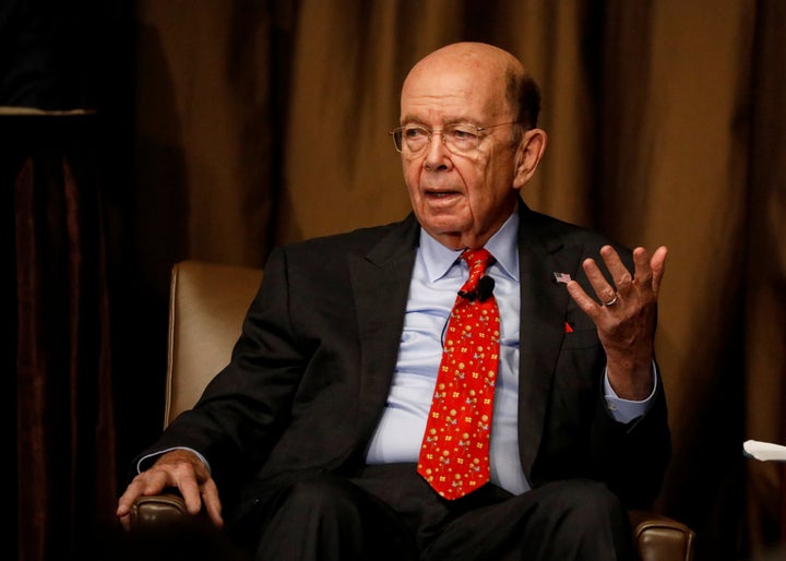 Commerce Secretary Wilbur Ross speaks to the Economic Club of New York in New York City on Oct. 25, 2017.