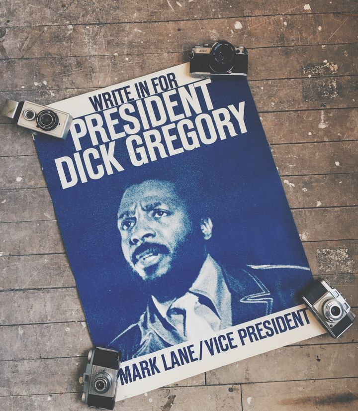 Vintage Dick Gregory Poster.