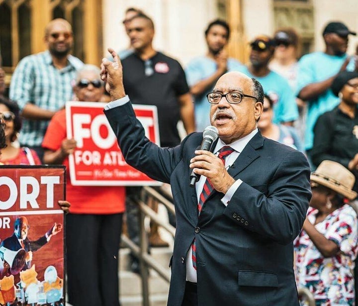 Vincent Fort, the former Democratic whip in the Georgia state Senate, is running an insurgent bid to become mayor of Atlanta.