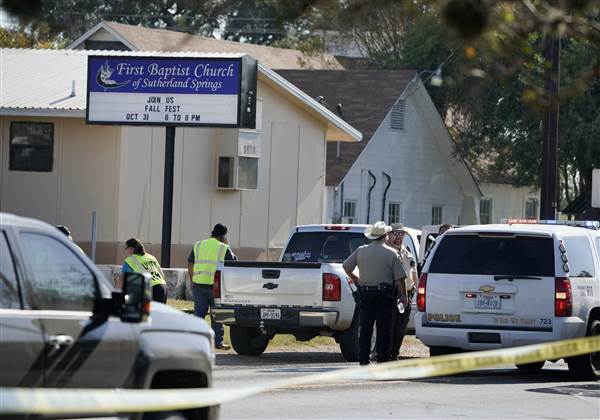 Despite scenes like this, now is not the time to talk about gun control. Thank you for your cooperation.