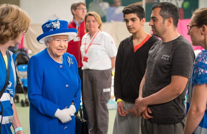 The Queen visited the Grenfell Tower site in June, but Emma Dent Coad refused to meet her 