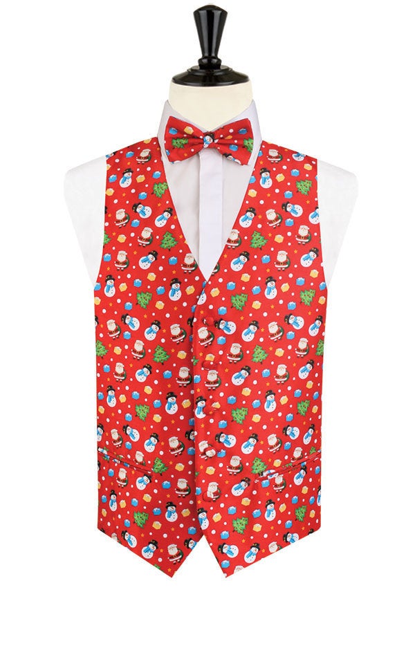 ladies christmas waistcoats