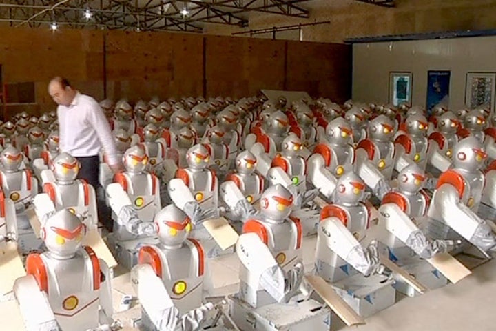 <p>A robot army of noodle makers coming near you soon...</p>