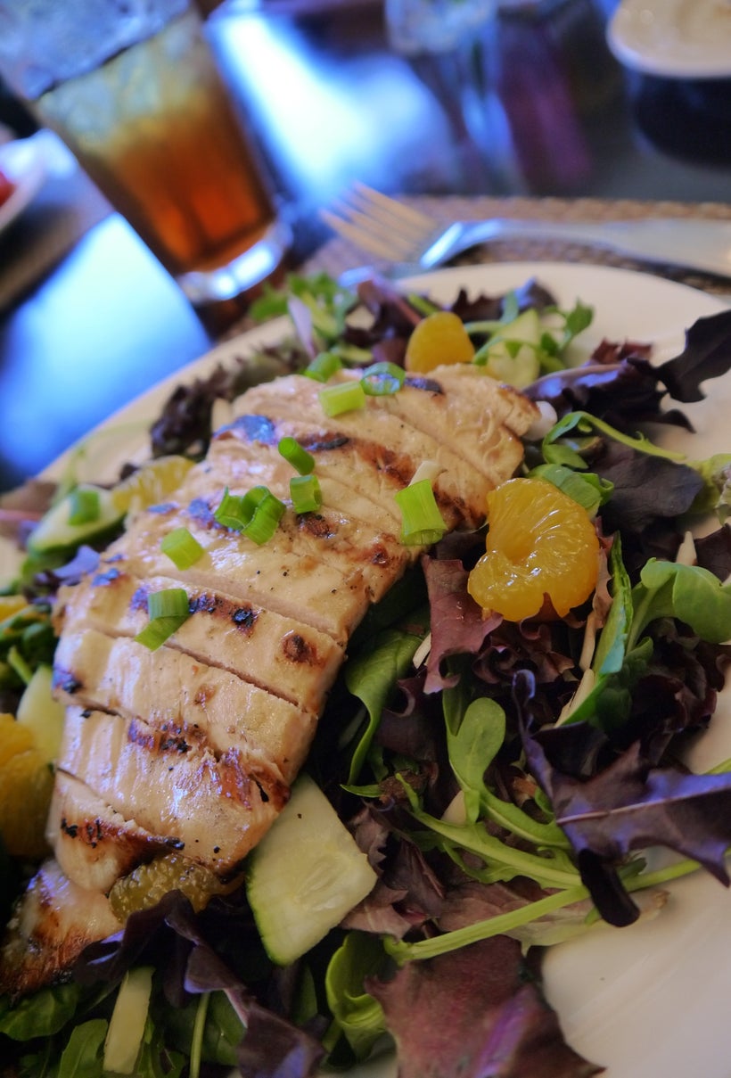 Asian Chicken Salad at King and Prince Golf Course