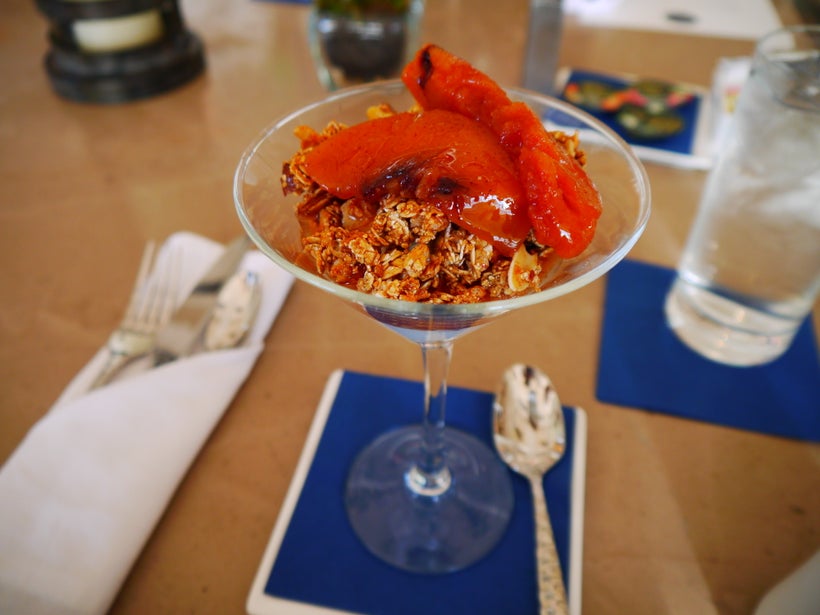 Peach Yogurt via King and Prince Resort