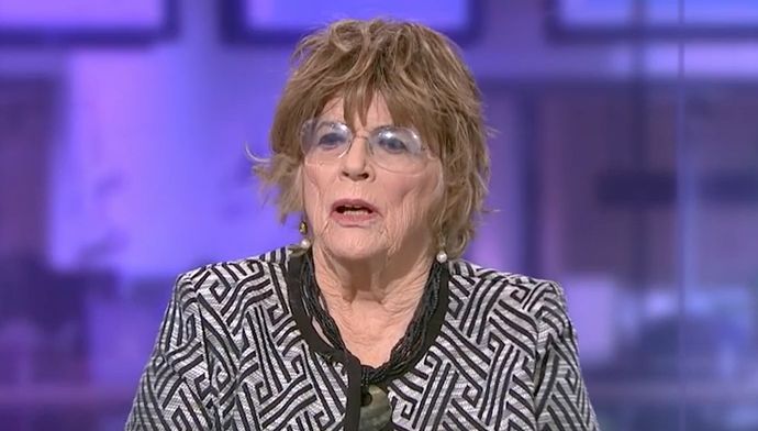 Dame Anne Leslie faced criticism for her comments on Channel 4 News