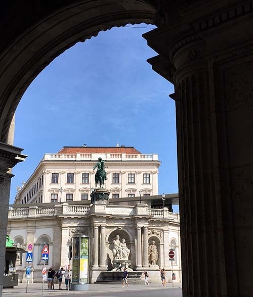 Vienna's Albertina Museum (Abu-Fadil)