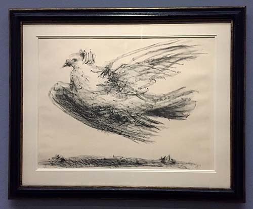 Pablo Picasso's “Dove in Flight” (Abu-Fadil)