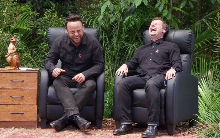 Ant and Dec laugh it up on last year's series