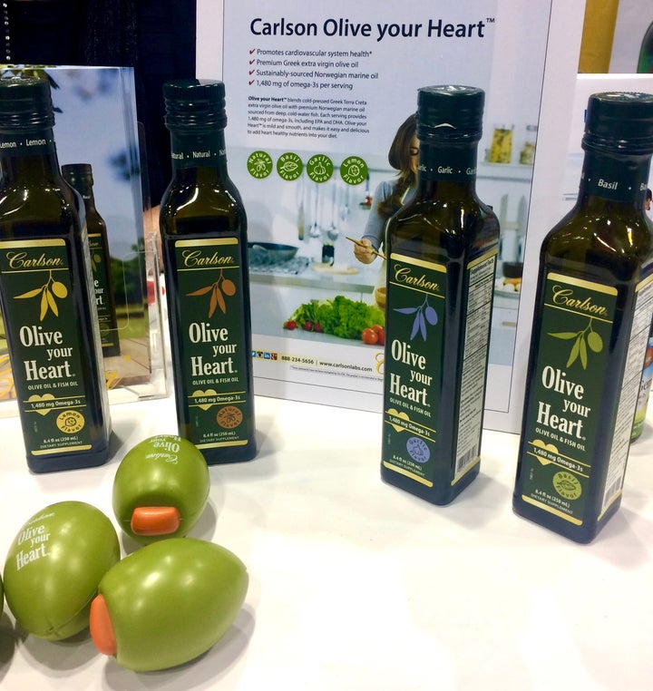 <p>Carlson Olive oil- Fish oil blend</p>