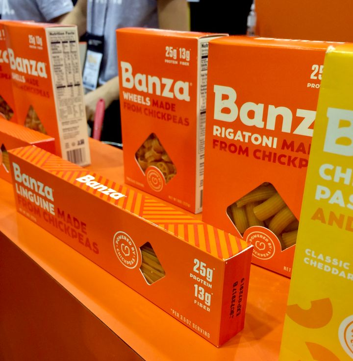 <p>Banza Pasta made from chickpeas</p>
