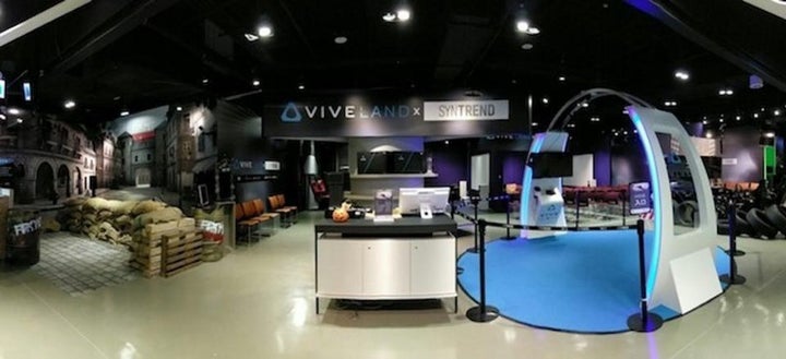 <p><em>Opened in October 2016, Viveland Taipei is a themed VRcade in a high tech shopping center. Weeks later, Vive opened another pilot center in Shenzen, China.</em></p>