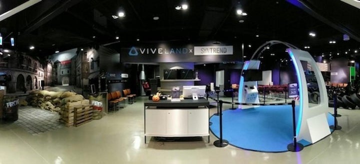 Opened in October 2016, Viveland Taipei is a themed VRcade in a high tech shopping center. Weeks later, Vive opened another pilot center in Shenzen, China.