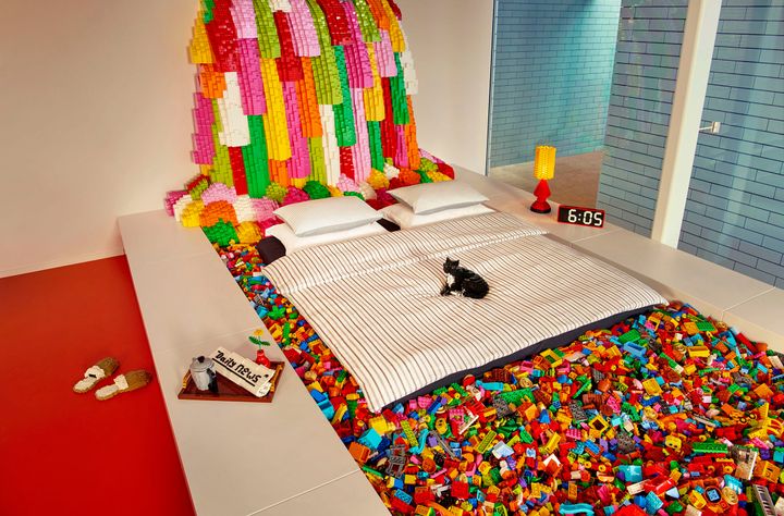 Lego House is a nearly 40,000 square foot structure filled with 25 million Lego bricks.