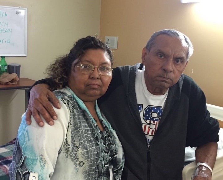 Maria Elena Hernandez, a recipient of temporary protected status, with her brother, Jose Vicente, who died last year.