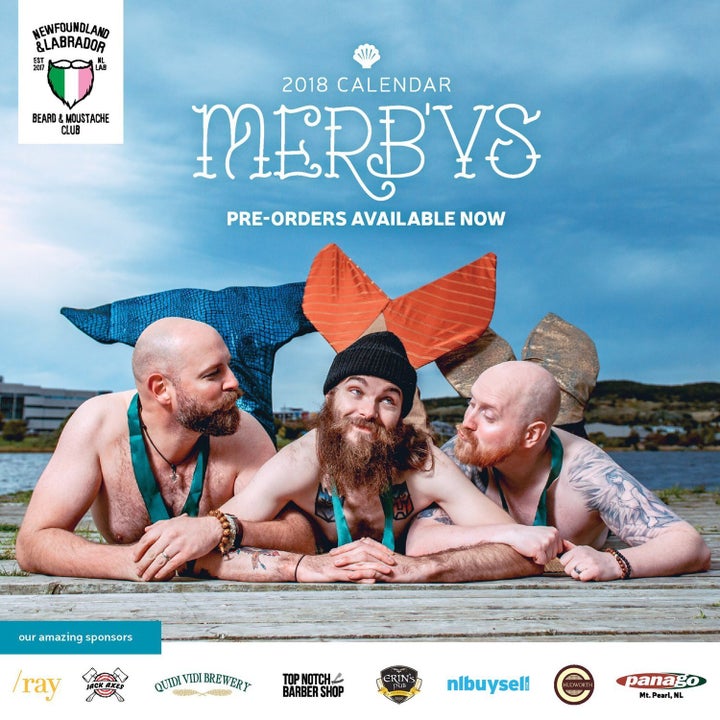 This is the first year the club has put out a calendar.