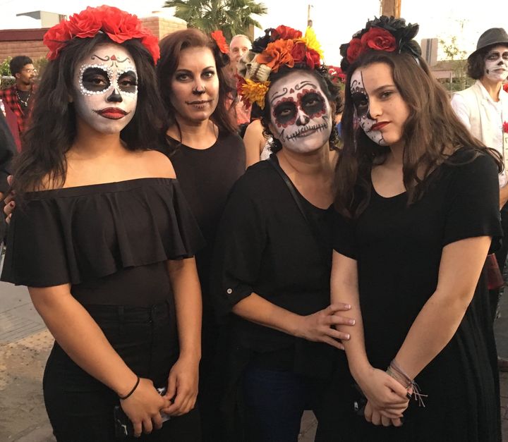 <p>Women at All Souls Procession, 2017</p>