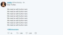 Twitter Users Are Seriously Perplexed By The New 280 Character Tweet