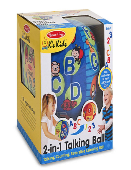<a rel="nofollow" href="https://www.shopkids.com/products/melissa_and_doug-soft-talking-ball" target="_blank">Soft Talking Ba