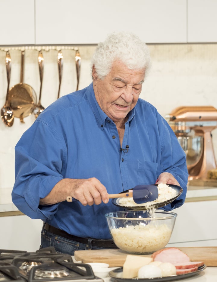 Antonio Carluccio appearing on This Morning last year 