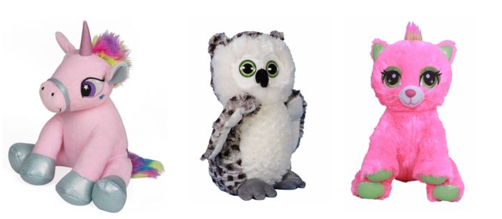 Make-Your-Own Unicorn Kit , Make-Your-Own Owl Kit , Make-Your-Own Pink Kitty
