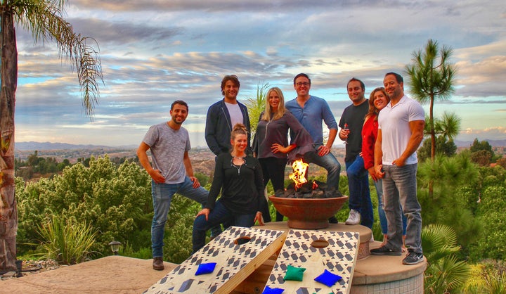 The AvantStay team at a company retreat