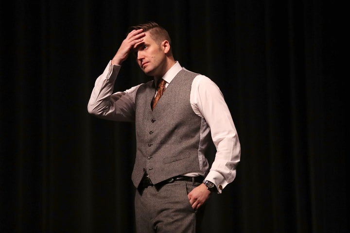 Richard Spencer at the University of Florida in Gainesville. 