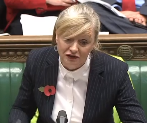 <strong>Shadow Early Years Minister Tracy Brabin said the free childcare policy is "seriously under-funded"</strong>