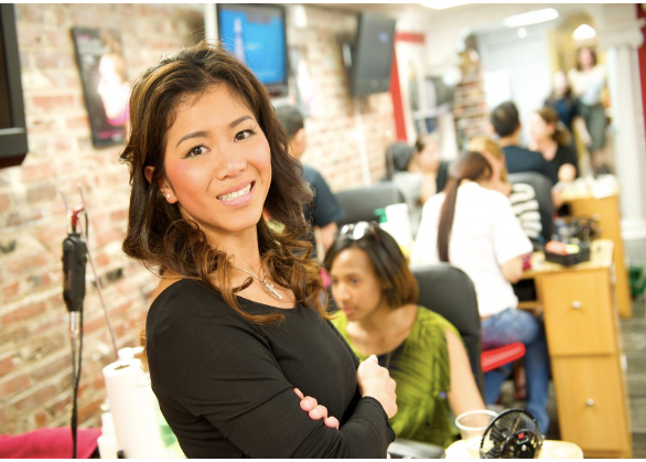 Kathy Luu and her nail salon, SpaLogic <a rel="nofollow" href="http://www.spalogicdc.com/" target="_blank">Source</a>