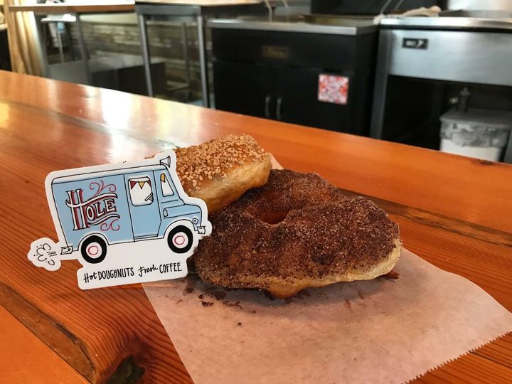 <p>the best doughnuts in these United States are found at Asheville’s Hole Doughnuts</p>