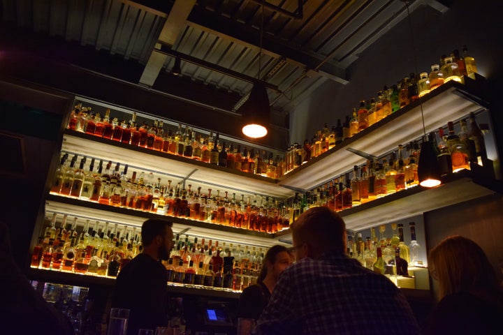 <p>Whiskeys and Bourbons at Nashville’s 404 Kitchen</p>