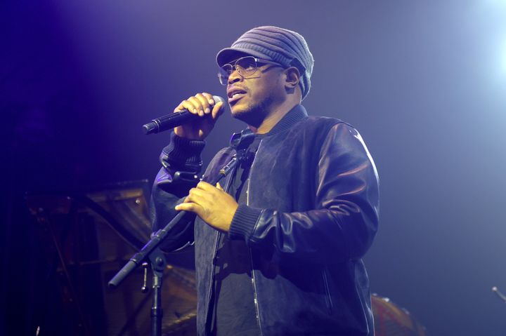 Sway Calloway speaks onstage at VH1 Save The Music 20th Anniversary Gala in New York City.