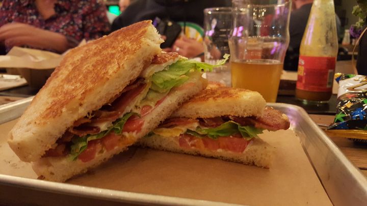 <p>BLT at Lost Forty</p>