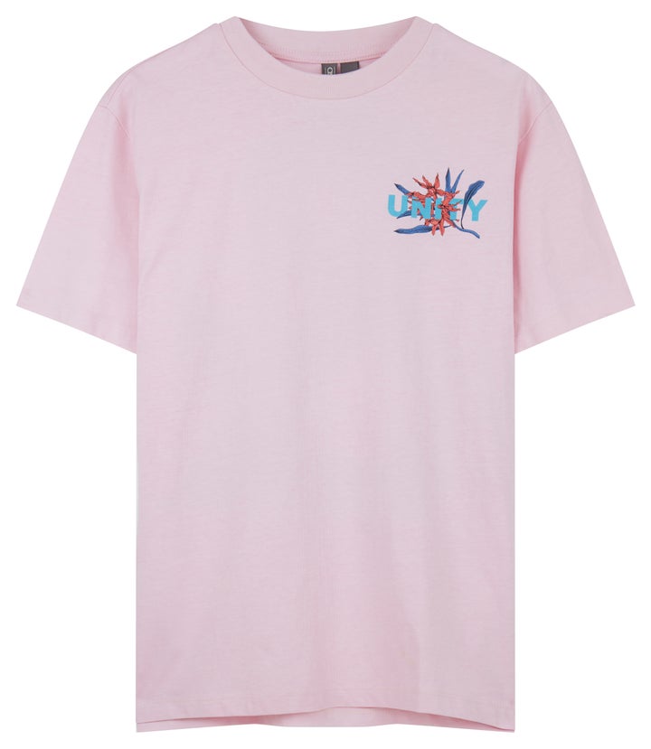 ASOS x GLAAD <a href="http://us.asos.com/asos/asos-x-glaad-relaxed-t-shirt-with-tropical-print/prd/8844819?clr=pink&cid=27384&pgesize=12&pge=0&totalstyles=12&gridsize=3&gridrow=2&gridcolumn=2" target="_blank">relaxed t-shirt with tropical print</a>, $29