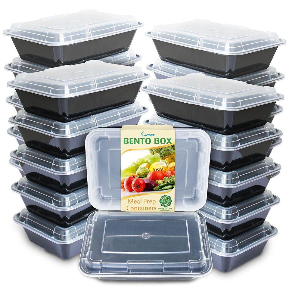 Enther Meal Prep Containers- 20 Pack