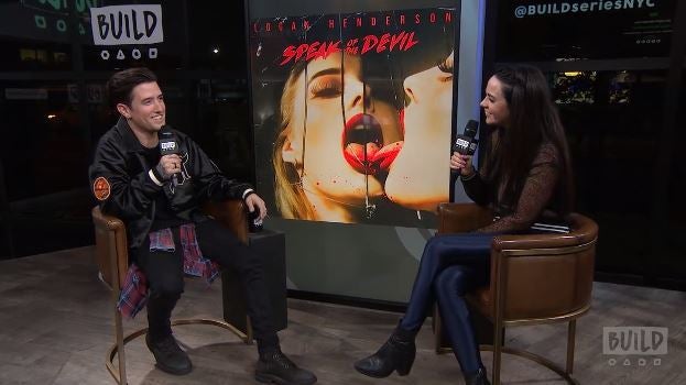 Logan Henderson promotes his latest singles. Interview moderated by Katie Van Buren at BUILDseriesNYC. 692 Broadway, New York.