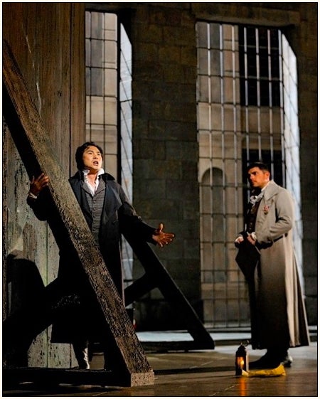 Yonghoon Lee and David Pershall. SFOpera, 2016