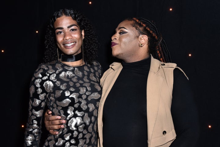 Sophie and Lavendar attend Hetrick-Martin Institute's 2017 'Pride Is' Emery Awards at Cipriani Wall Street on November 6, 2017 in New York City.