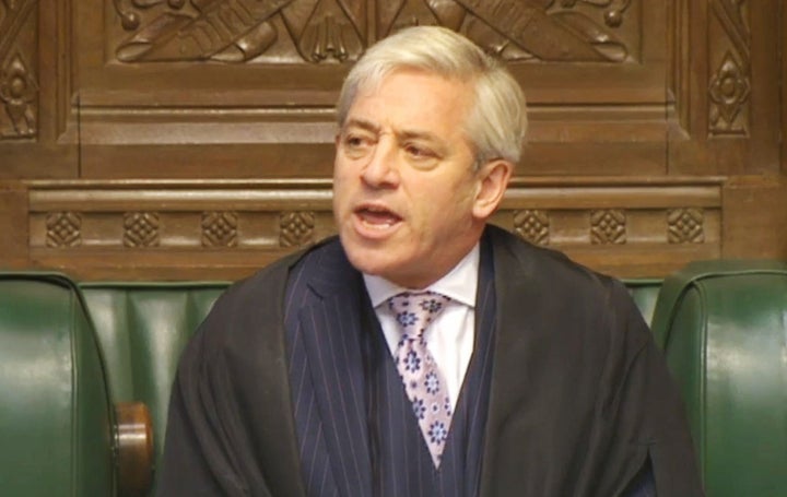 Commons Speaker John Bercow said he's unwilling to invite U.S. President Donald Trump to speak before the United Kingdom's Parliament.