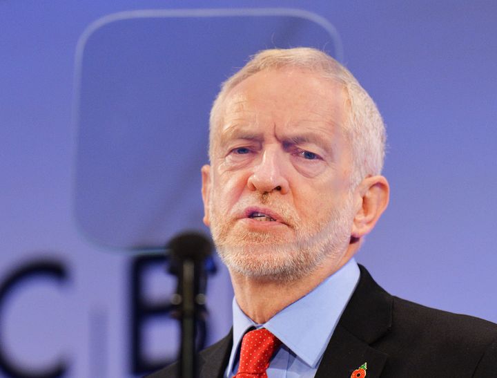 Support for Jeremy Corbyn is falling, according to the poll 