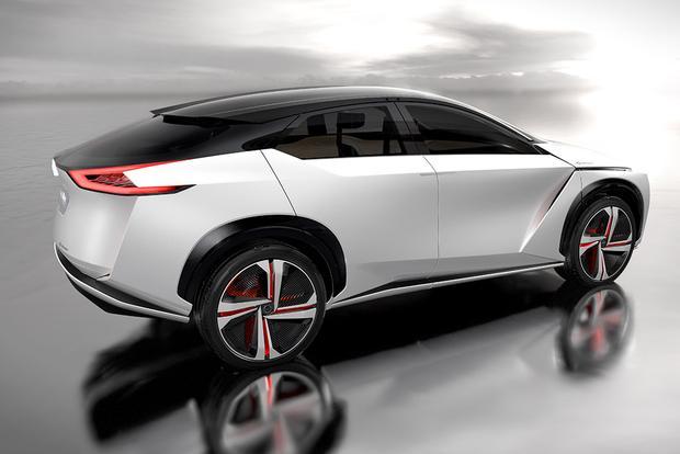 Nissan’s IMx concept car that has both manual and self-driving abilities.