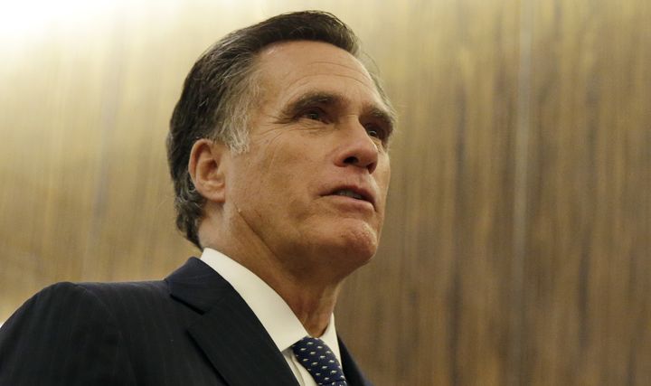 Former GOP presidential candidate Mitt Romney says Roy Moore should suspend his campaign for the Alabama Senate special election.
