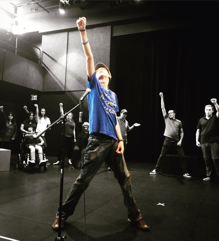 <p>Coby Bird and The Miracle Project at the Wallis Annenberg Center for the Performing Arts </p>